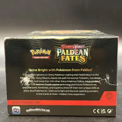 Pokemon TCG Scarlet & Violet Paldean Fates Booster Bundle Display Box Sealed - Image 5