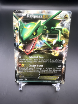 Rayquaza EX BW47 Pokemon Black & White Black Star Promo Moderately Played MP - Image 1