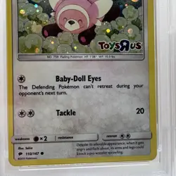 2017 Pokemon S&M: Burning Shadows STUFFUL HOLO “TOYS R US” Promo #110 - PSA 10 - Image 3