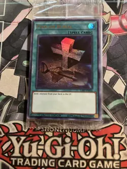 Foolish Burial Ultra Rare Lost Art Promotion LART-EN016 Yugioh Sealed - Image 1