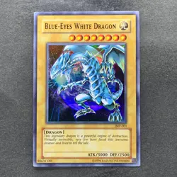 NM Blue-Eyes White Dragon JMP-001 Ultra Rare YuGiOh 330 - Image 1