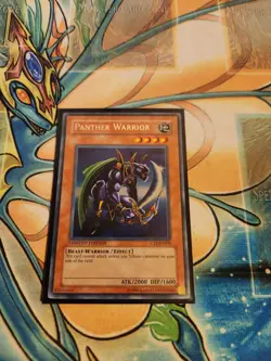 Yugioh! Panther Warrior CT2-EN006 Secret Rare Limited Edition LP - Image 1