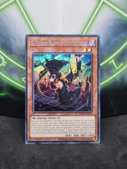 Yugioh S-Force Rappa Chiyomaru BLVO-EN011 Secret Rare 1st Edition LP - Image 1