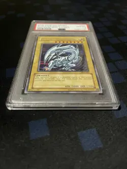 Blue-Eyes White Dragon - Dark Duel Stories Promo DDS-001 PSA 8 Yugioh - Image 3