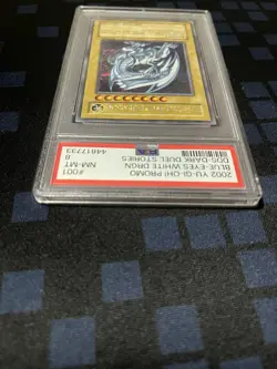 Blue-Eyes White Dragon - Dark Duel Stories Promo DDS-001 PSA 8 Yugioh - Image 5