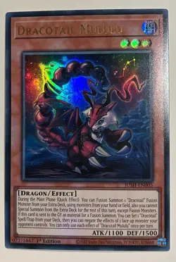 Dracotail Mululu JUSH-EN005 (UR) (1st Edition) (LP-NM) Yu-Gi-Oh! - Image 1