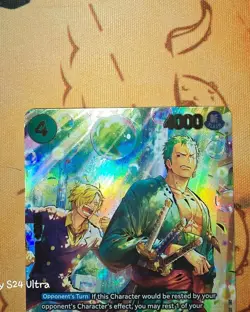 ONE PIECE TCG Roronoa Zoro PRB02-006 (SP) R - The Azure Sea's Seven - Image 2