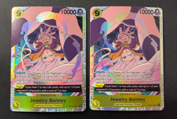One Piece TCG Jewelry Bonney X2 SR OP13-108 English Carrying On His Will NM - Image 1