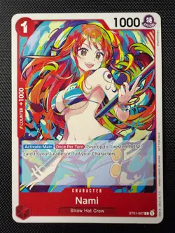 One Piece TCG Nami ST01-007 New Year Event Promo English NM - Image 1