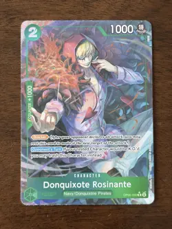 One Piece TCG Donquixote Rosinante (Alternate Art) OP05-030 Holo NM/M - Image 1