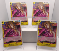 Basil Hawkins Playset - OP10-109 x4 - Learn Together Reprint - One Piece TCG - Image 1