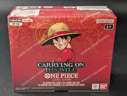 Auction #2 One Piece TCG OP-13 Carrying On His Will Booster Box SEALED - Image 1