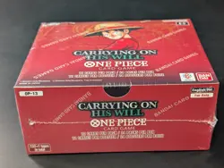 Auction #2 One Piece TCG OP-13 Carrying On His Will Booster Box SEALED - Image 5