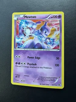 Pokemon TCG - Mewtwo - 53/113 - Legendary Treasures - NM Holo Rare (2012) LP - Image 1
