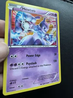 Pokemon TCG - Mewtwo - 53/113 - Legendary Treasures - NM Holo Rare (2012) LP - Image 2