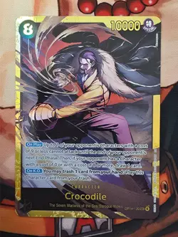 OP14-120 - Crocodile (SEC) - One Piece TCG - English - Image 1