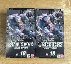 One Piece ST-19 Smoker Black Starter Deck x2 English Sealed - Image 1
