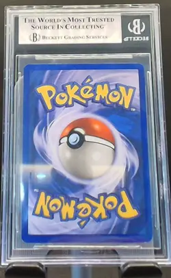 Alakazam 1/102 Holo Rare - Pokemon Base Set Beckett 8.5 NM/MT+ - Image 2