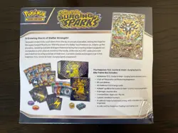 Pokemon TCG Surging Sparks ETB Elite Trainer Box - Brand New Sealed - Small Tear - Image 2