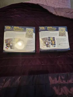 Pokemon TCG Surging Sparks Elite Trainer Box Pokemon Center ETB x2 -New & Sealed - Image 2