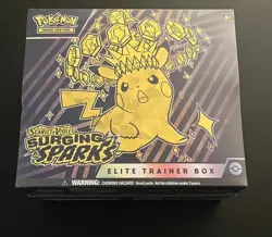 Pokemon TCG Surging Sparks Elite Trainer Box ETB New/Sealed - Image 1