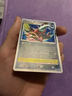 Darkrai LV.X DP19 Diamond & Pearl Black Star Promo Rare Holo Pokemon Card - Image 2