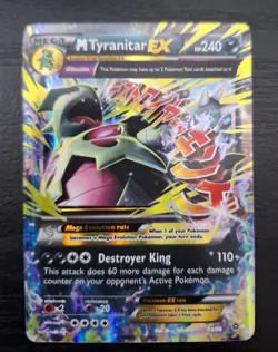 M Tyranitar EX 43/98 Xy-Ancient Origins Holo Pokemon Mega NM-LP - Image 2