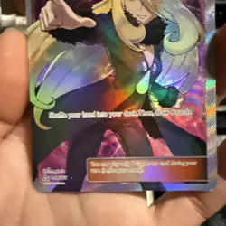 Pokemon TCG Cynthia Ultra Prism Holo Card 148/156 Full Art Ultra Rare - Image 3