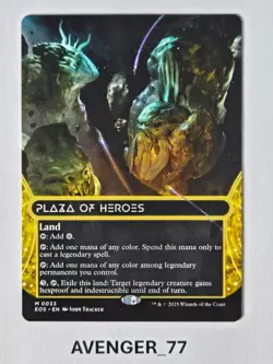 Magic Gathering MTG #0033 Plaza of Heroes Edge of Eternities Stellar Sights EOS - Image 1