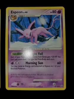 x2 Espeon 18/100 Pokemon TCG Diamond Pearl Majestic Dawn Rare Card LP-NM - Image 5