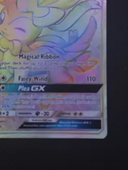 Sylveon GX Full Art Rainbow Secret Rare Card 2017 SM Guardians Rising - Image 4