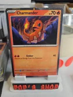 Charmander - 047 (Cosmos Holo) 047 Sv: Scarlet & Violet Promo Cards Holo - Image 1