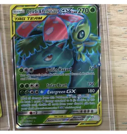 Venusaur - Celebi & Venusaur GX Tag Team Pokemon Card / Pokemon 2019 - Image 1