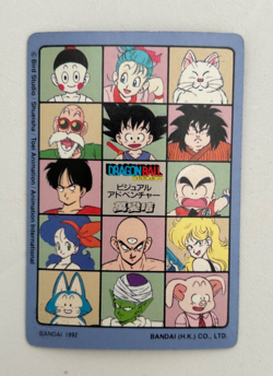 BANDAI Dragon Ball Z Visual Adventure Card Collection #135 1992 - Image 2