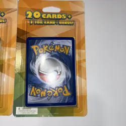 3 Pokemon TCG Plus Promo Blister Packs 20 Cards Each + 1 Foil Card + 1 Bonus New - Image 2