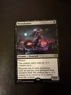 Magic the Gathering MTG Card: Moonshadow Lorwyn Eclipsed ! LP - Image 1