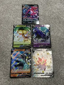 Lot Of 5 Pokemon Jumbo Cards - Image 1
