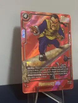 Mercenary Tao SB02-056 Alternate Art Manga Booster 02 Dragon Ball Card English - Image 2