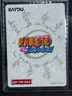 PSA MAGAZINE KAYOU NARUTO UZUMAKI PROMO CARD SEALED - Image 2