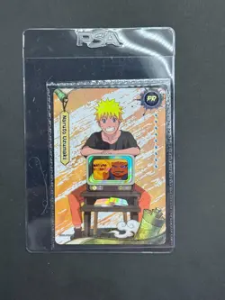 PSA MAGAZINE KAYOU NARUTO UZUMAKI PROMO CARD SEALED - Image 4