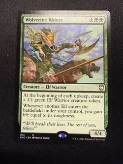 Wolverine Riders - NM - Kaldheim Commander MtG - Image 1