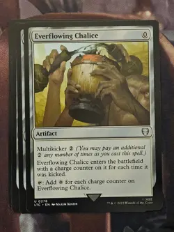 MTG l Everflowing Chalice (x4 Playset) | (NM) Lord of the Rings Commander - Image 1