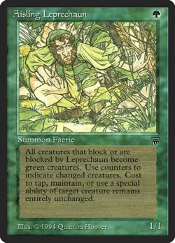 Aisling Leprechaun Legends Common NM Magic: The Gathering Normal - Image 1