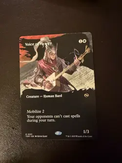 Voice of Victory (Borderless) Tarkir: Dragonstorm Regular - Image 1