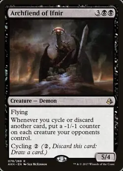 Archfiend of Ifnir [Amonkhet] Near Mint - Image 1