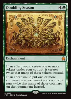 MTG Doubling Season Foundations 216 - Image 1