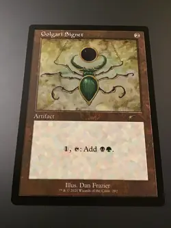 MTG Secret Lair #292 Golgari Signet Retro Frame NM - Image 1