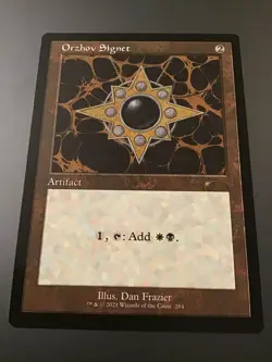 MTG Secret Lair #294 Orzhov Signet Retro Frame NM - Image 1