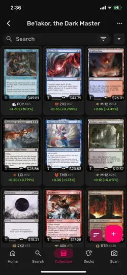 Be'lakor, the Dark Master Competitive Magic Deck. Comes With deck Box And Sleeve - Image 2