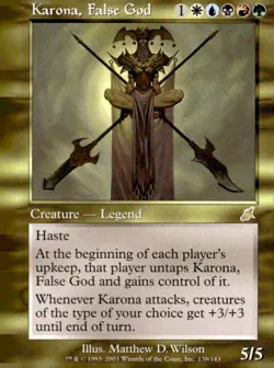 Scourge #138 Karona, False God - Image 1